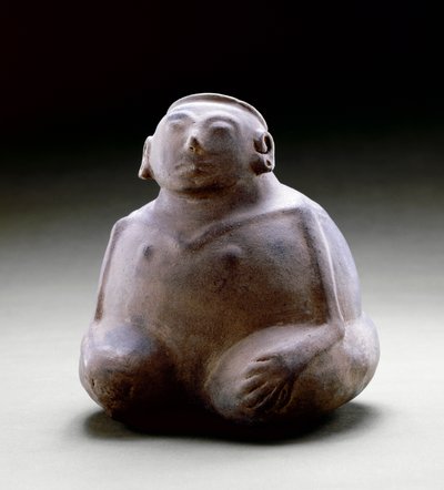 Menschliches Effigie-Gefäß, 1300-1500 (Keramik) von Mississippian culture