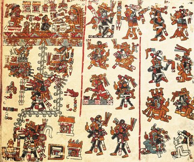 Codex Vindobonensis Mexicanus von Mixtec Mixtec