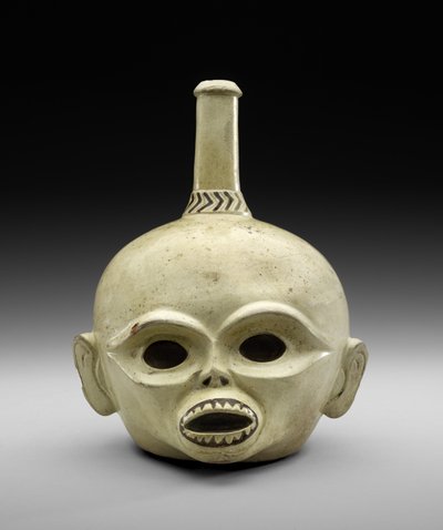 Schädelgefäß von Moche Moche