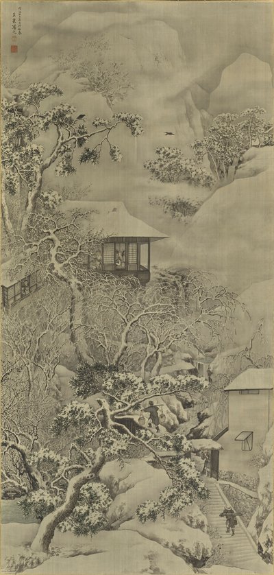 Schneelandschaft von Mochizuki Gyokusen