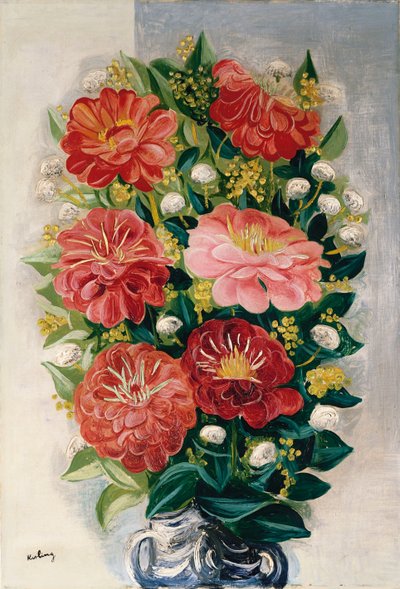 Blumen in einer Vase von Moise Kisling