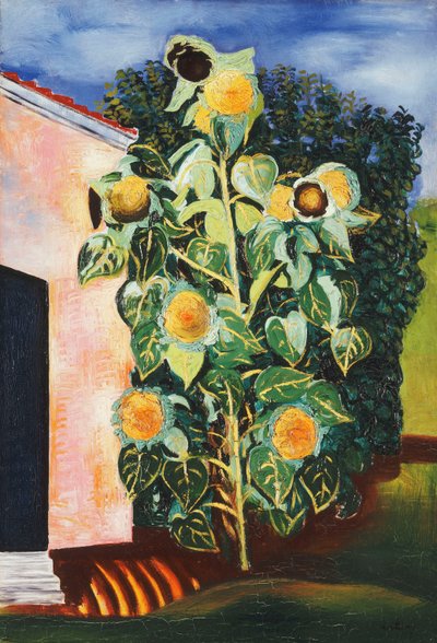 Sonnenblumen von Moise Kisling
