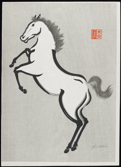 Pferd von Mokuch? Urushibara