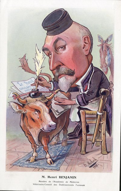 Illustration von Moloch (1849-1909) in „Chanteclair“ von Moloch