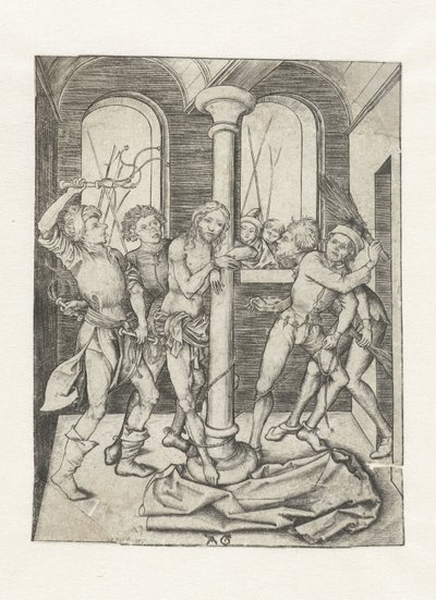 Geißelung Christi (Passionsgeschichte) von Monogrammist AG
