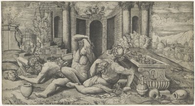 Die Weinlese von Monogrammist HFE