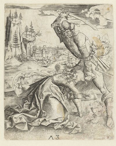 Das Martyrium der heiligen Barbara von Monogrammist MZ