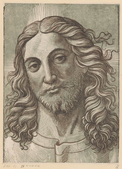 Kopf von Christus von Monogrammist NB (Italië)