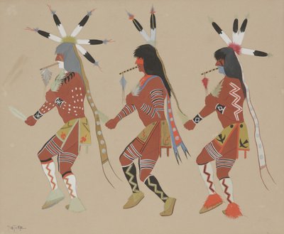 Indische Zeremonie, ca. 1933 von Monroe Tsatoke