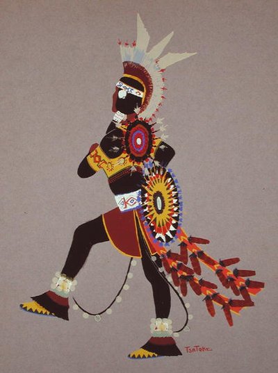 Krieger in Schwarz von Monroe Tsatoke
