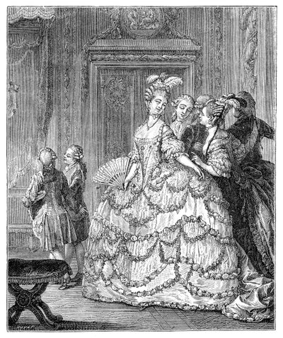 Die Königin im Palast, 1885 von Moreau