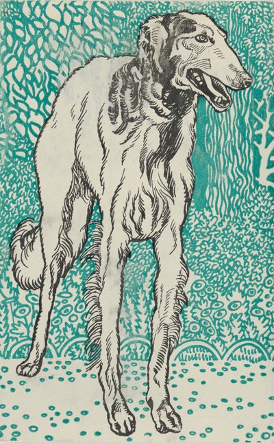 Windhund, 1912 von Moritz Jung
