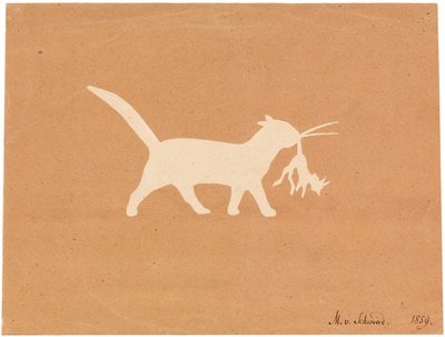 Katze kleiner Teufel, 1859 von Moritz Ludwig von Schwind