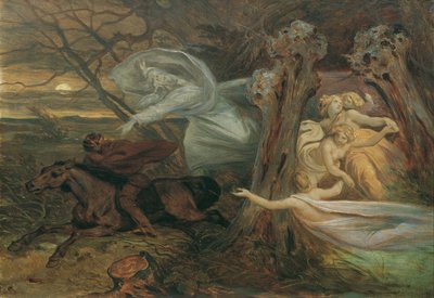 Erlkönig, um 1830 von Moritz Ludwig von Schwind