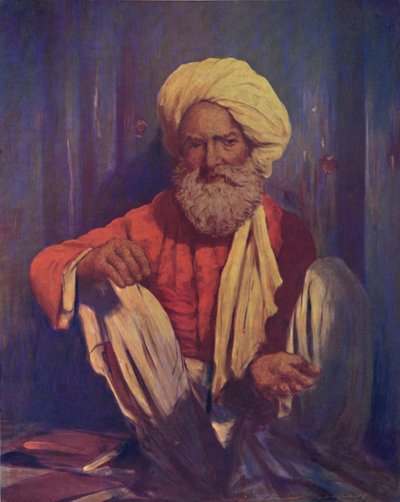 Ein Bettler, 1903 von Mortimer L Menpes