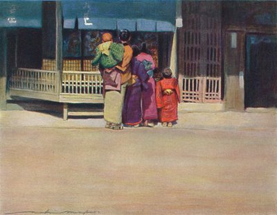 Eine Familiengruppe, ca. 1887, 1901 von Mortimer L Menpes