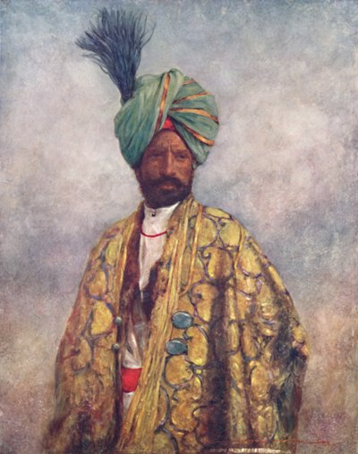 Ein kaschmirischer Soldat von Mortimer L Menpes
