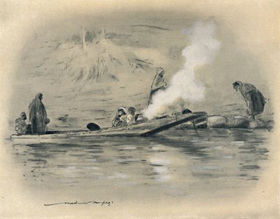 Familie eines Nomadenstammes, 1903 von Mortimer L Menpes