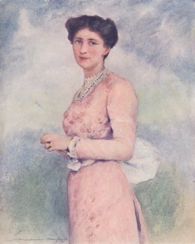 Lady Curzon, 1903 von Mortimer L Menpes