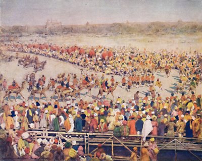 Staatseintritt, 1903 von Mortimer L Menpes