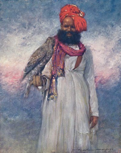 Ein Falkner von Rajgarh von Mortimer Ludington Menpes