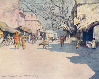 Mittag, Jeypore, 1905 von Mortimer Ludington Menpes