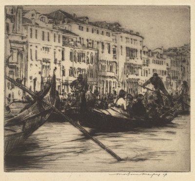 Festtag, Venedig von Mortimer Menpes