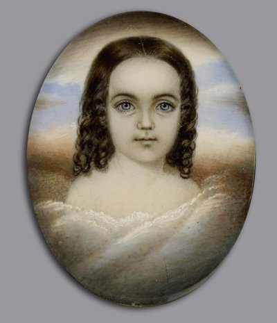 Porträt eines Mädchens von Moses B. Russell