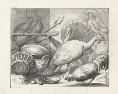 Der verlorene Sohn als Schweinehirt von Moses Ter Borch