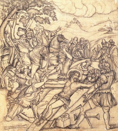 Die Kreuzigung von Mughal School