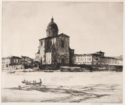 San Frediano in Cestello, Florenz von Muirhead Bone