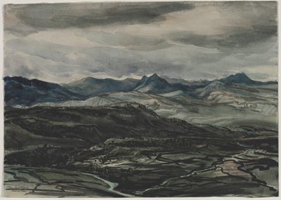 Sturmwetter, Ronda, Spanien von Muirhead Bone