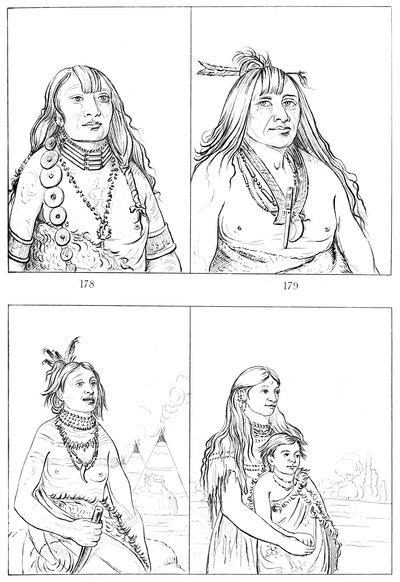 Kiowas, 1841 von Myers and Co