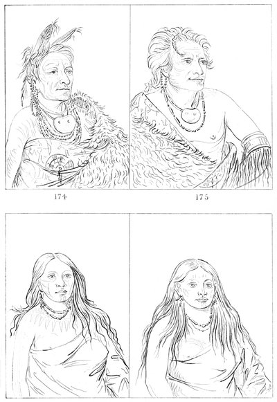 Pawnees, 1841 von Myers and Co