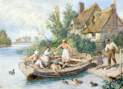 Die Fähre von Myles Birket Foster