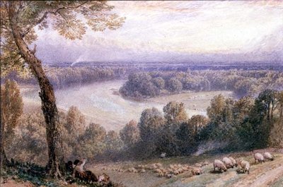 Die Themse von Richmond Hill von Myles Birket Foster