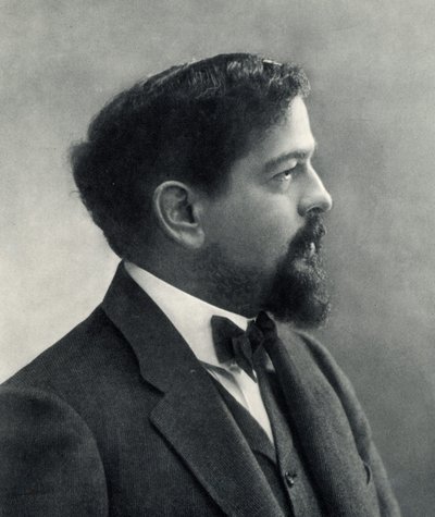 (Achille) Claude Debussy (1862-1919) von Nadar