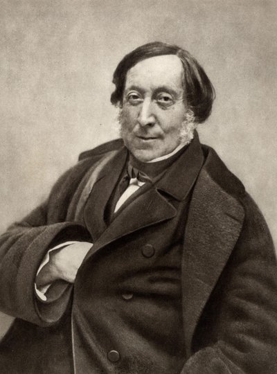Gioachino (Antonio) Rossini (1792-1868) von Nadar