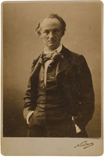 Charles Baudelaire 1821-1867 von Nadar