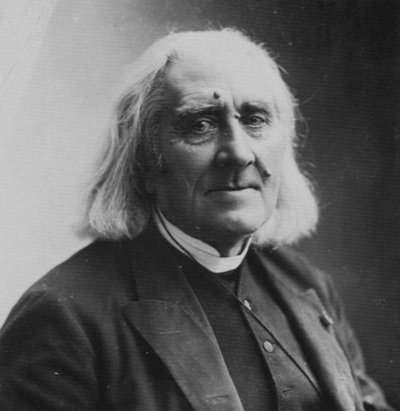 Franz Liszt, ungarischer Komponist und Pianist, 1886 von Nadar