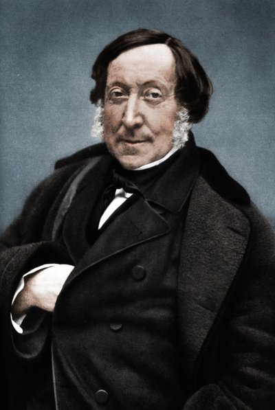 Gioachino Rossini 1792-1868, italienischer Komponist von Nadar