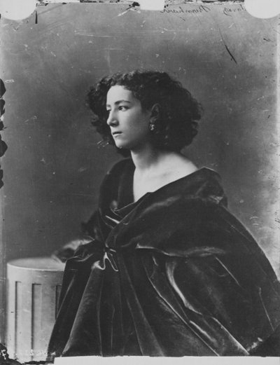 Sarah Bernhardt, französische Schauspielerin, ca. 1865 von Nadar