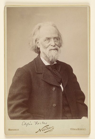 Élisée Reclus von Nadar [Gaspard Félix Tournachon]