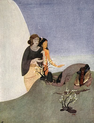 Kirat-Arjuna, 1913 von Nandalal Bose