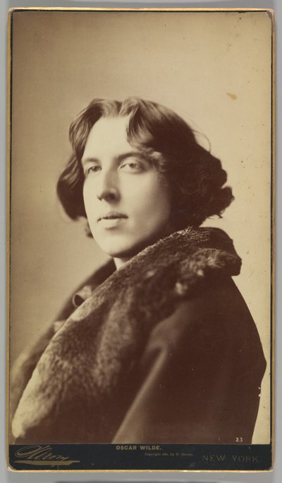 Oscar Wilde, 1882 von Napoleon Sarony