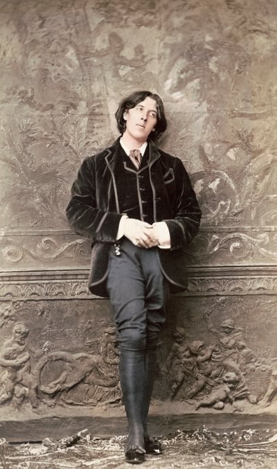 Oscar Wilde, frühe 1880er (Foto) von Napoleon Sarony