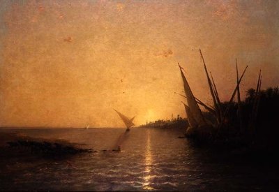 Am Nil von Narcisse Berchere