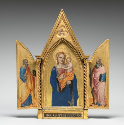 Der heilige Petrus [linkes Panel] von Nardo di Cione