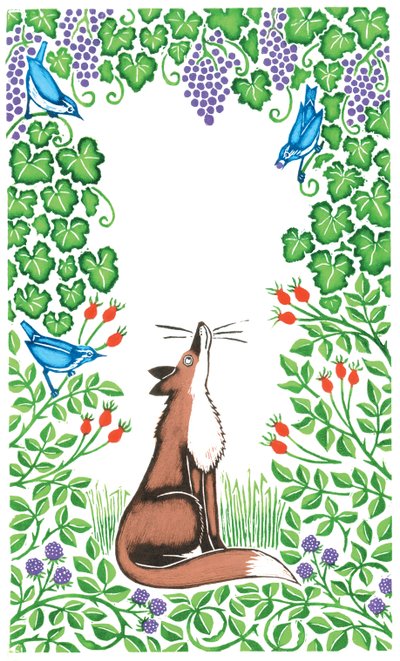 Fuchs & Trauben von Nat Morley