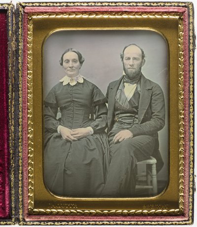 Phoebe Matthews und Captain Oliver Matthews von Nathanial Jaquith